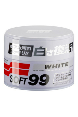 Soft99 White Wax 350g - miękki wosk samochodowy