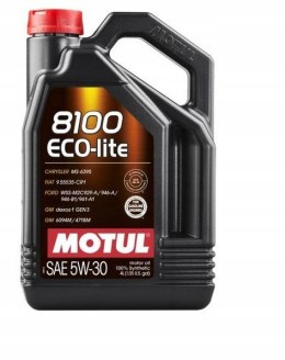 MOTUL 8100 ECO-LITE 5W-30 5L FORD GM 4718M / 6094M