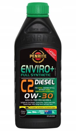 PENRITE ENVIRO+ C2 0W-30 1L - Full Synthetic