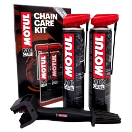 MOTUL CHAIN CARE KIT - C1 C2 BRUSH ZESTAW DO CZYSZCZENIA I SMAROWANIA ŁAŃCUCHA