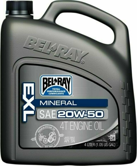 BEL-RAY EXL Mineral 4t 20W-50 4L