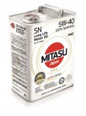 MITASU PAO SN 5W-40 4L MJ-112 MITASU PAO SN 5W-40 4L MJ-112