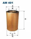 FILTRON AM 401 - Filtr powietrza