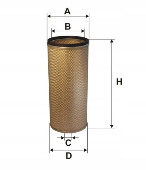 FILTRON AM 404W - Filtr powietrza wtórnego FILTRON AM 404W - Filtr powietrza wtórnego