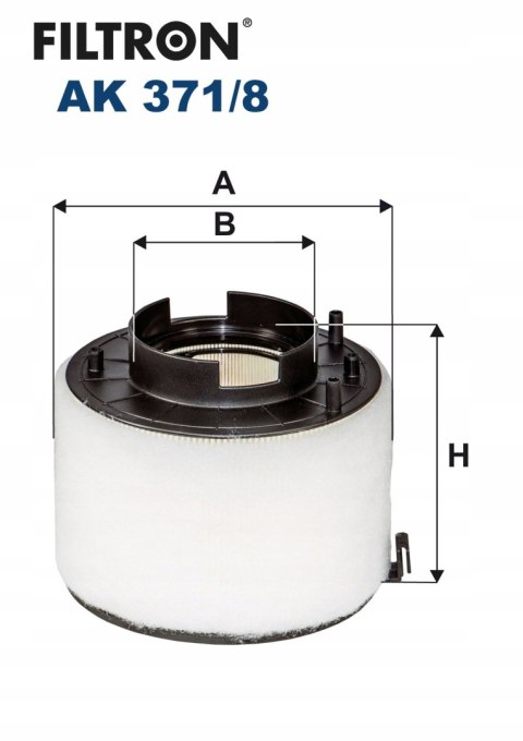 FILTRON AK 371/8 - Filtr powietrza FILTRON AK 371/8 - Filtr powietrza