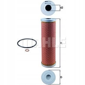 MAHLE OX 147D - filtr oleju MAHLE OX 147D - filtr oleju