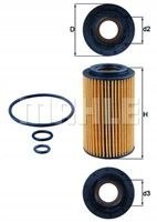 MAHLE OX 153/7D2 - filtr oleju MAHLE OX 153/7D2 - filtr oleju