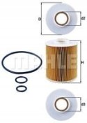 MAHLE OX 163/4D - filtr oleju MAHLE OX 163/4D - filtr oleju
