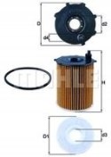 MAHLE OX 171/2D - filtr oleju MAHLE OX 171/2D - filtr oleju
