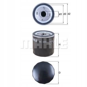 MAHLE OC 243 - filtr oleju MAHLE OC 243 - filtr oleju