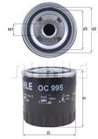 MAHLE OC 995 - filtr oleju MAHLE OC 995 - filtr oleju
