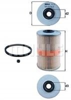 MAHLE KX 204D - filtr paliwa MAHLE KX 204D - filtr paliwa