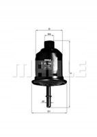 MAHLE KL 749 - filtr paliwa MAHLE KL 749 - filtr paliwa