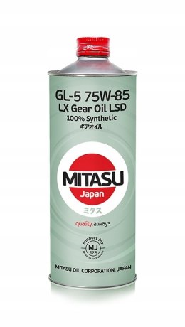 MITASU LX GEAR OIL GL-5 75W-85 LSD 1L