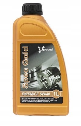 SPECOL Spec Gold SN/SM/CF 5W-40 1L