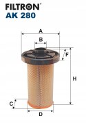 FILTRON AK 280 - Filtr powietrza FILTRON AK 280 - Filtr powietrza