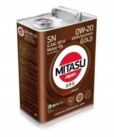 MITASU PAO SN 0W-20 C5 4L VW 508.00 / 509.00 MITASU PAO SN 0W-20 C5 4L VW 508.00 / 509.00