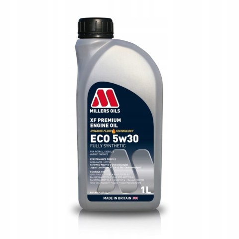 MILLERS OILS XF PREMIUM ECO 5W-30 1L MILLERS OILS XF PREMIUM ECO 5W-30 1L