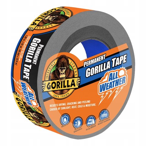 GORILLA TAPE TAŚMA NAPRAWCZA WODOODPORNA GAFFER GORILLA TAPE TAŚMA NAPRAWCZA WODOODPORNA GAFFER