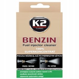 K2 BENZIN - DO CZYSZCZENIA WTRYSKÓW BENZYNA 50ML