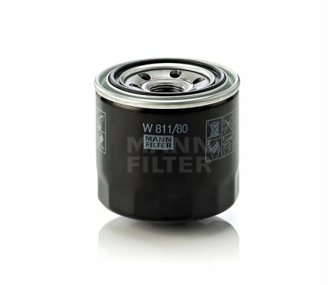 MANN-FILTER FILTR OLEJU W 811/80