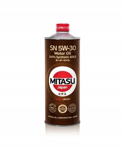 MITASU GOLD SN 5W-30 ILSAC GF-5 100% Synthetic 1L MITASU GOLD SN 5W-30 ILSAC GF-5 100% Synthetic 1L
