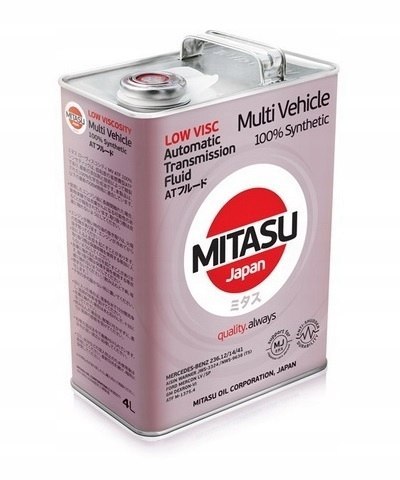 MITASU LOW VISCOSITY MV ATF 4L MITASU LOW VISCOSITY MV ATF 4L