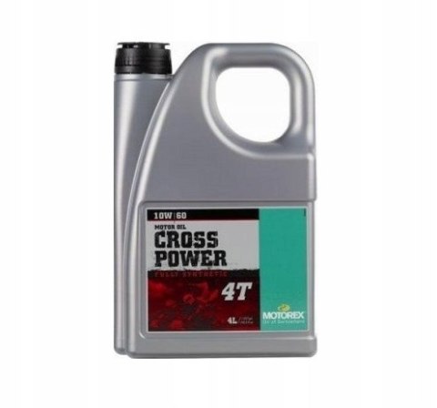 MOTOREX CROSS POWER 4T 10W-60 4L MOTOREX CROSS POWER 4T 10W-60 4L