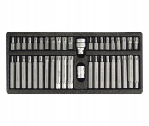 YATO YT-0420 Końcówki ribe torx security 42 szt YATO YT-0420 Końcówki ribe torx security 42 szt