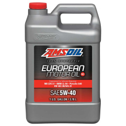 AMSOIL 5W-40 European Car Formula AFL 3,78L