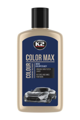 K2 COLOR MAX 250 ML GRANATOWY - Wosk koloryzujący granatowy