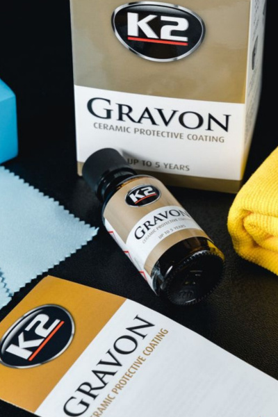 K2 GRAVON - Ceramiczna ochrona lakieru - zestaw K2 GRAVON - Ceramiczna ochrona lakieru - zestaw