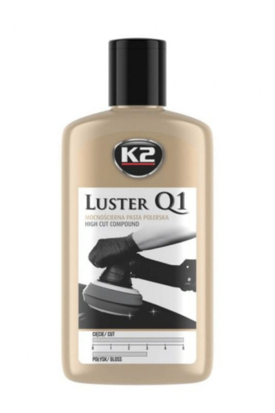 K2 LUSTER Q1 BIAŁY 250 G - Mocno ścierna pasta polerska