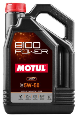 MOTUL 8100 POWER ESTER 5w-50 5L