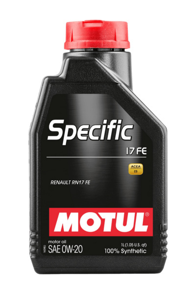 MOTUL SPECIFIC 17 FE 0W-20 1L MOTUL SPECIFIC 17 FE 0W-20 1L