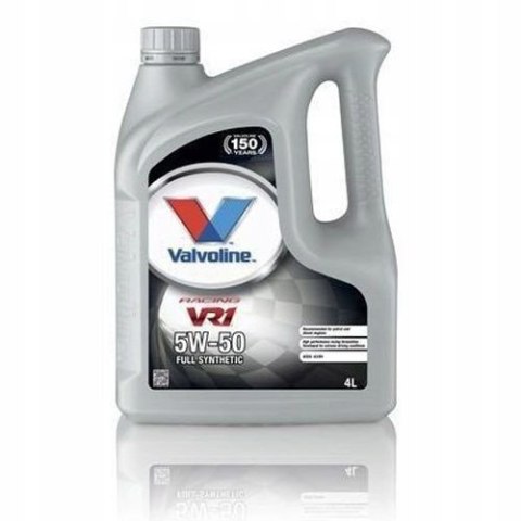 VALVOLINE VR1 RACING 5W-50 4L