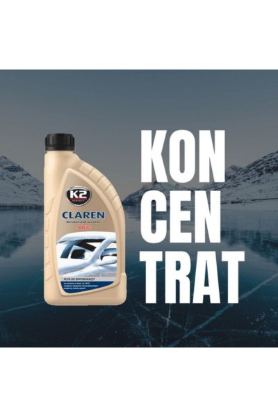 K2 CLAREN -80°C 1 L - Koncentrat płynu do spryskiwaczy K2 CLAREN -80°C 1 L - Koncentrat płynu do spryskiwaczy