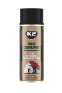 K2 BRAKE CALIPER PAINT 400ml CZARNY - Lakier do zacisków i bębnów hamulcowych