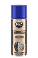 K2 COLOR FLEX NIEBIESKI 400 ML - Guma w sprayu K2 COLOR FLEX NIEBIESKI 400 ML - Guma w sprayu
