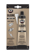 K2 SILIKON CZARNY +350°C 85 g - Wysokotemperaturowy silikon czarny K2 SILIKON CZARNY +350°C 85 g - Wysokotemperaturowy silikon czarny