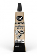 K2 SILIKON CZARNY +350°C 21 G - Silikon wysokotemperaturowy czarny K2 SILIKON CZARNY +350°C 21 G - Silikon wysokotemperaturowy czarny