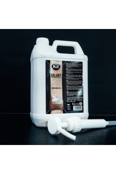 K2 GALANT Z POMPKĄ 5 L - Skuteczny żel do mycia rąk K2 GALANT Z POMPKĄ 5 L - Skuteczny żel do mycia rąk