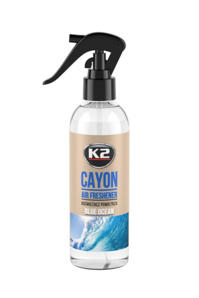 K2 CAYON BLUE OCEAN 250ml - Profesjonalny odświeżacz powietrza K2 CAYON BLUE OCEAN 250ml - Profesjonalny odświeżacz powietrza