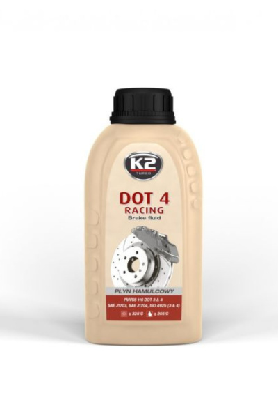 K2 DOT4 RACING 250 ML - Płyn hamulcowy DOT 4 RACING