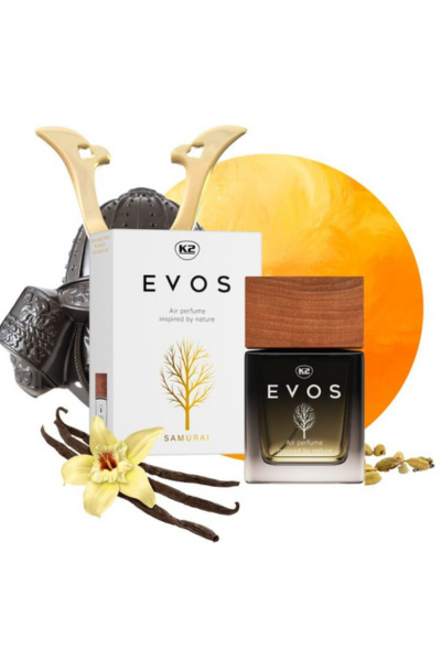 K2 EVOS SAMURAI PERFUMY 50ml - Perfumy do samochodu K2 EVOS SAMURAI PERFUMY 50ml - Perfumy do samochodu