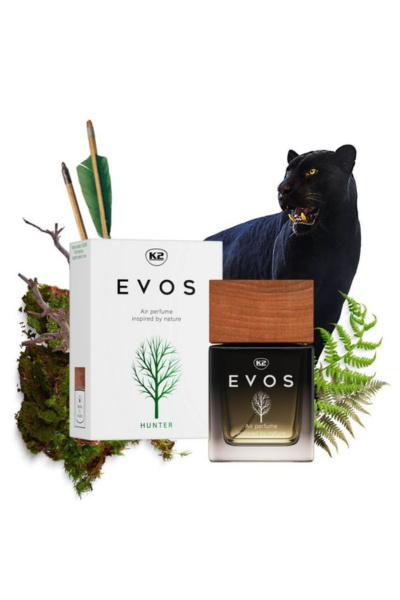 K2 EVOS HUNTER PERFUMY 50ml - Perfumy do samochodu K2 EVOS HUNTER PERFUMY 50ml - Perfumy do samochodu