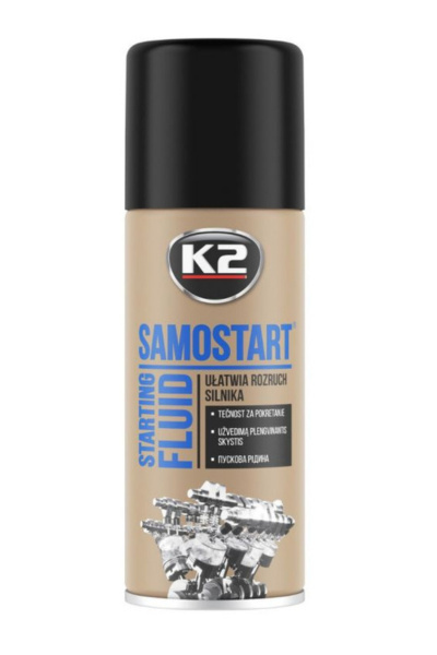 K2 SAMOSTART 400 ML - Samostart silnika działa nawet w -54°C K2 SAMOSTART 400 ML - Samostart silnika działa nawet w -54°C