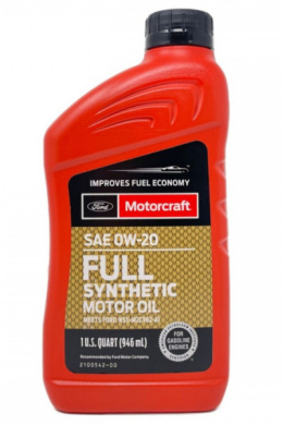 MOTORCRAFT 0W-20 FULL SYNTHETIC 0,946L