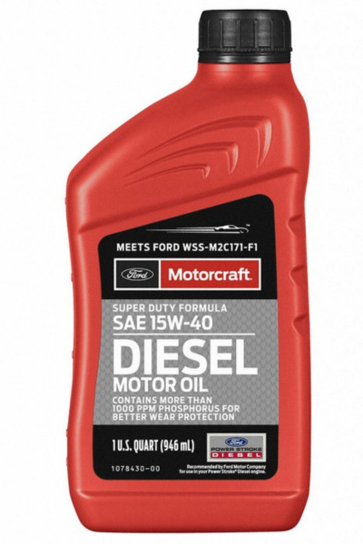 MOTORCRAFT 15W-40 DIESEL MOTOR OIL 0.946L