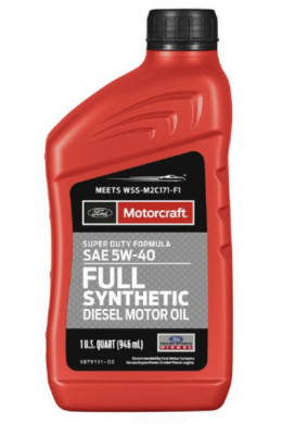 MOTORCRAFT 5W-40 DIESEL MOTOR OIL 0.946L